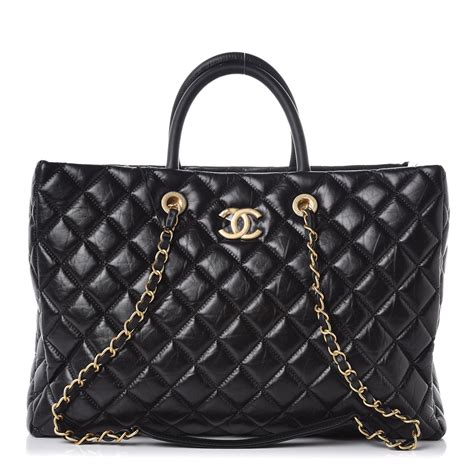 chanel classic shopping tote.